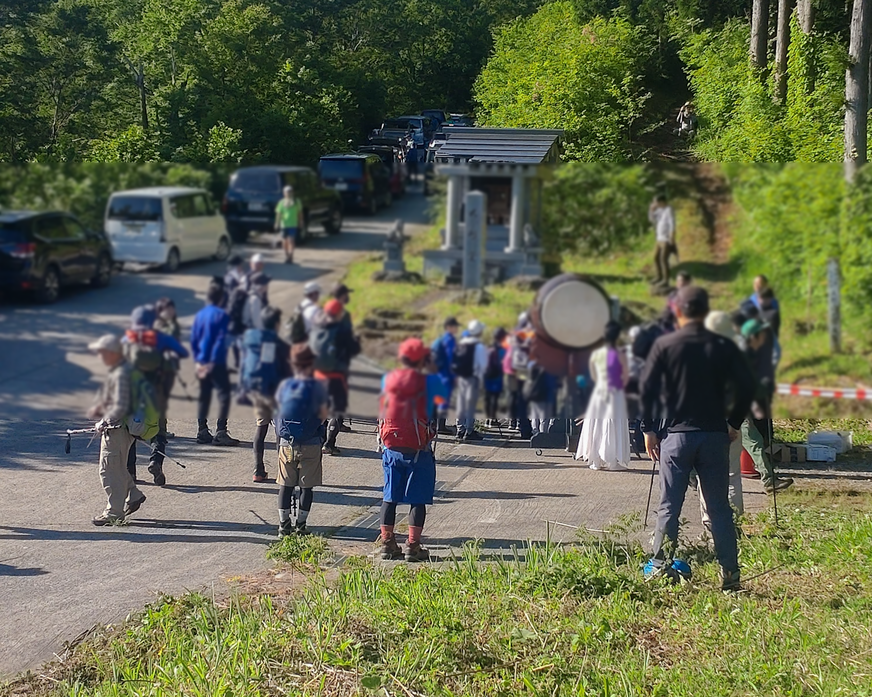 【登山】南砺市の山開き（医王山、金剛堂山、人形山）に参加してきました。