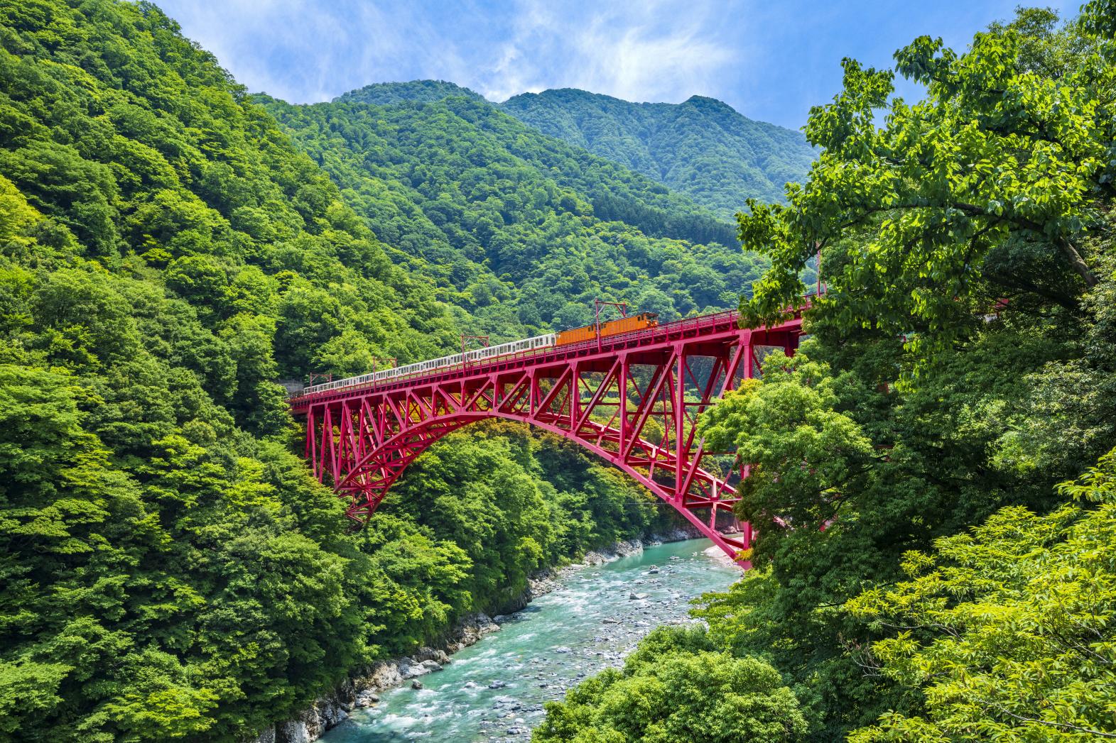 黒部峡谷鉄道の宇奈月駅－黒薙駅間の楽しみ方