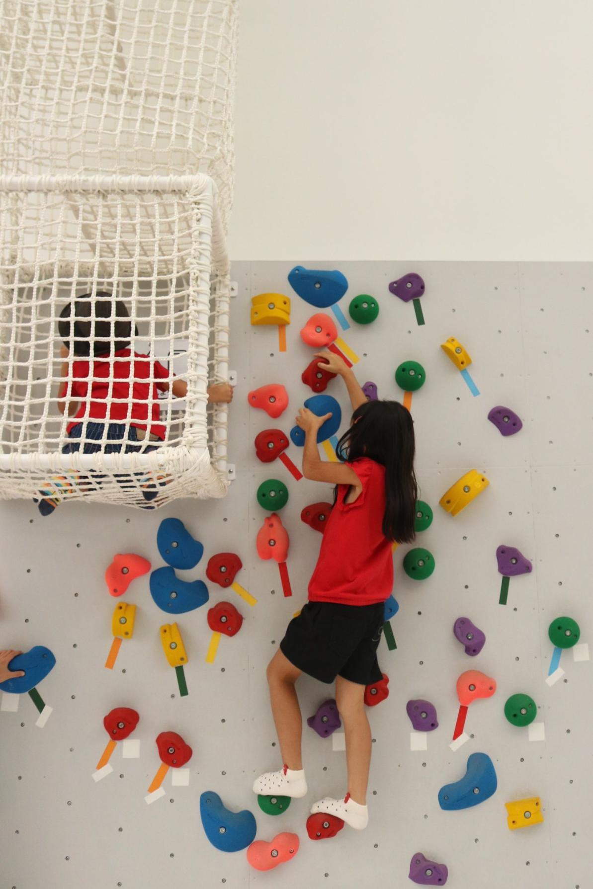 Bouldering Wall and Netted Playground-1
