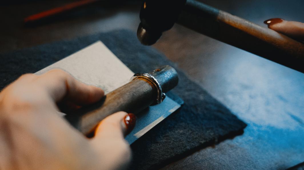 Adding your own personal hammered pattern-0