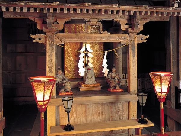 33年ごとに開帳されるという貴重なご神体